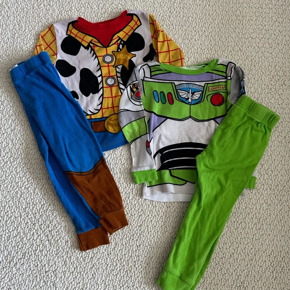 Disney Woody and Buzz Toddler Pajamas